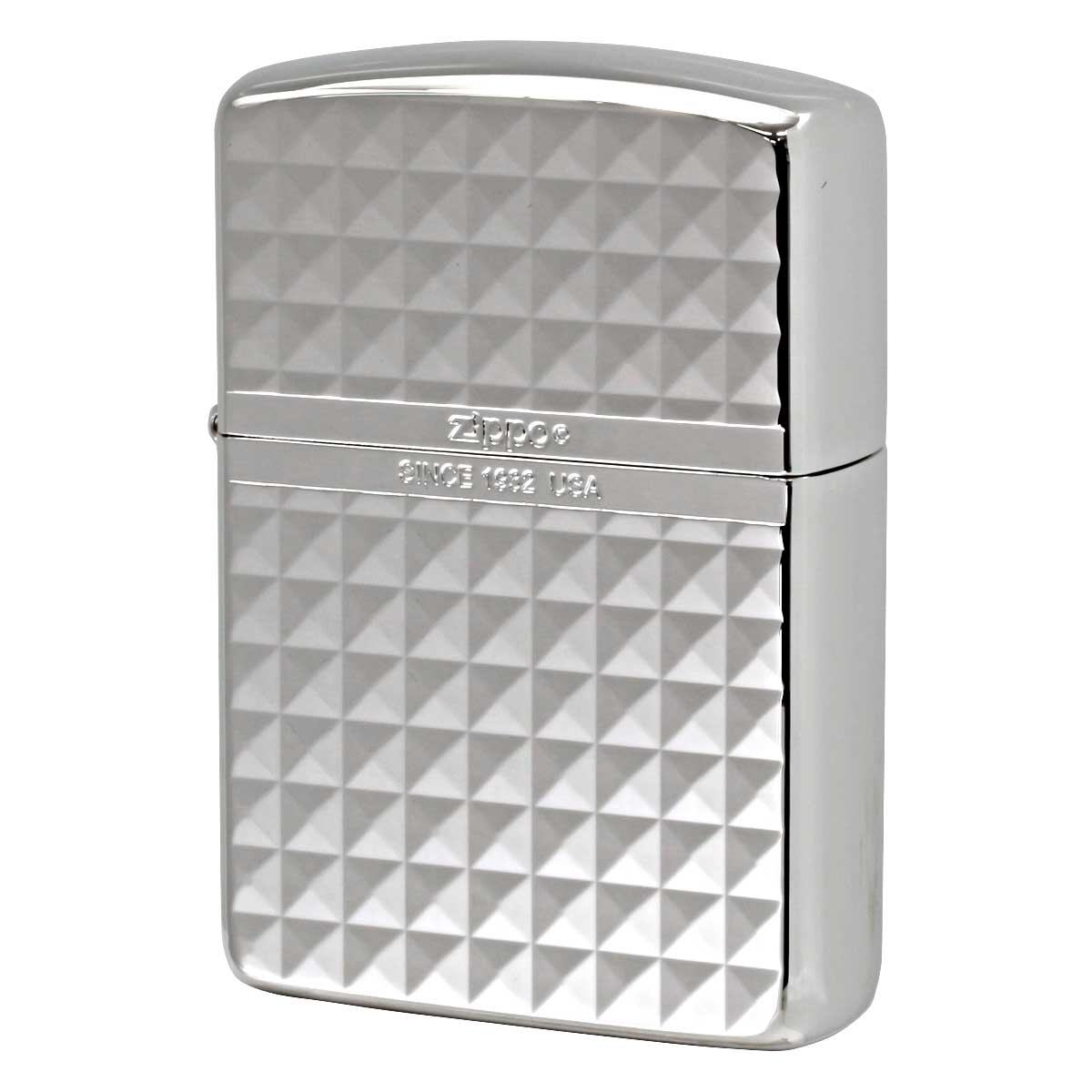 Zippo ジッポー アーマー スタンダード デザイン シルバー ダイヤカット ARMOR STANDARD DESIGN 16SD-DD