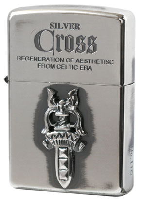 Zippo ジッポー クロスメタル CRS-D メール便可