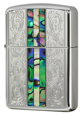 Zippo ジッポー 貝貼り　 クラッシック　162KB-CLSP