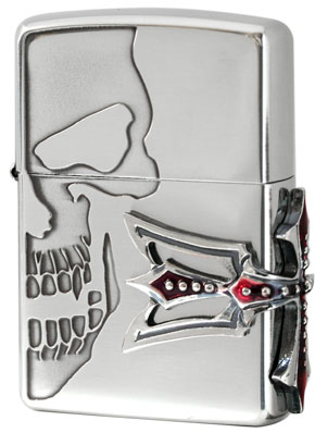 Zippo ジッポー サイドメタル 20LOCR-SV