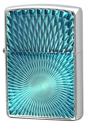Zippo ジッポー カットカラークリアシリーズ 20CUTB-EC カットブルー メール便可