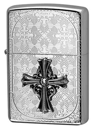 Zippo ジッポー クロスメタル 20CMA-S（A） メール便可