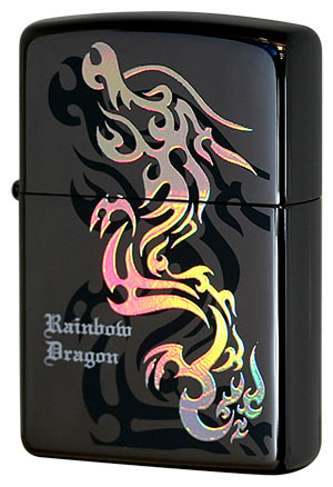Zippo ジッポー レインボードラゴン TD-BK