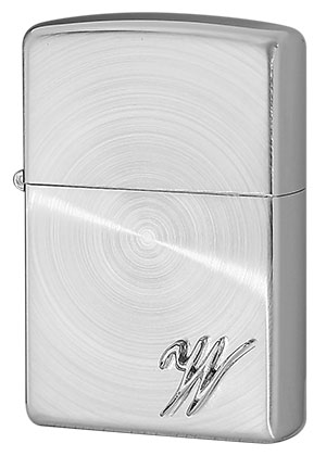 Zippo ジッポー イニシャルシリーズ SSP-W メール便可