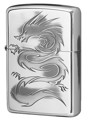 Zippo ジッポー ドラゴンシリーズ DRAGON-SV2 メール便可
