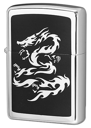 Zippo ジッポー ドラゴンシリーズ DRAGON-BKSP7 メール便可