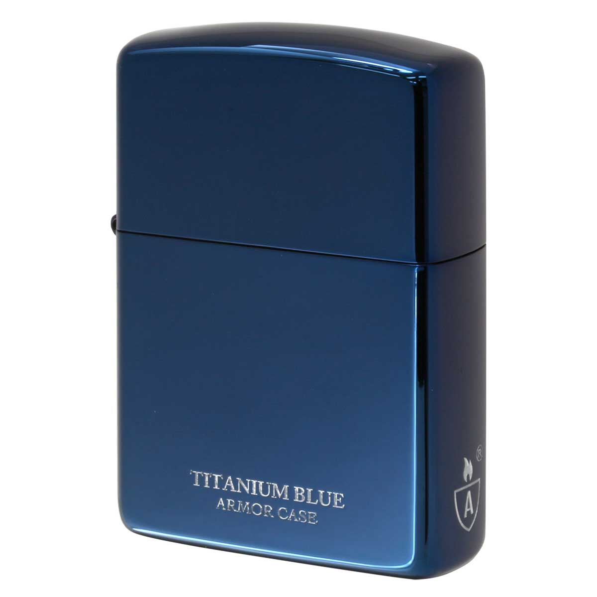 Zippo ジッポー アーマー チタニューム ブルー ポリッシュ 鏡面 Titanium series  16-BLTT メール便可
