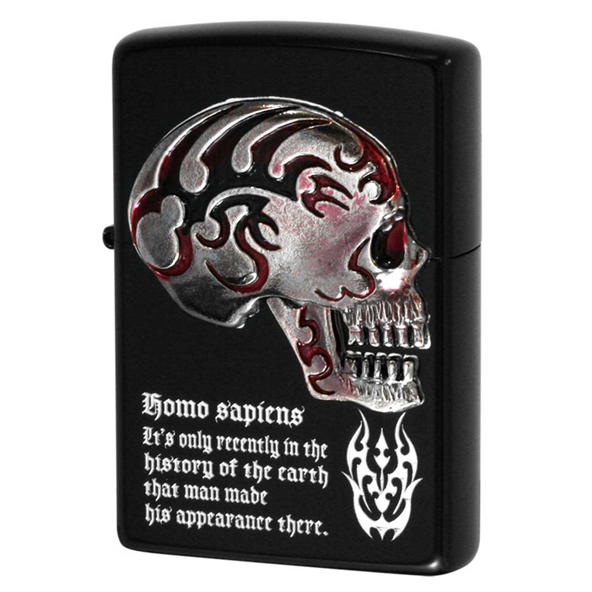 Zippo ジッポー スカルメタル ゴーストライター GHL-BM メール便可