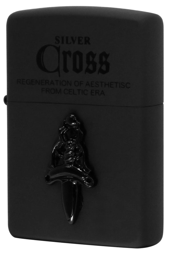 Zippo ジッポー Black Cross ブラッククロス CRS-BK メール便可