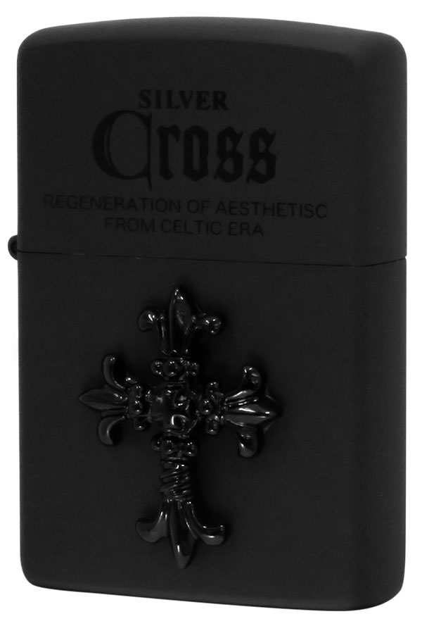 Zippo ジッポー Black Cross ブラッククロス CRS-BM メール便可