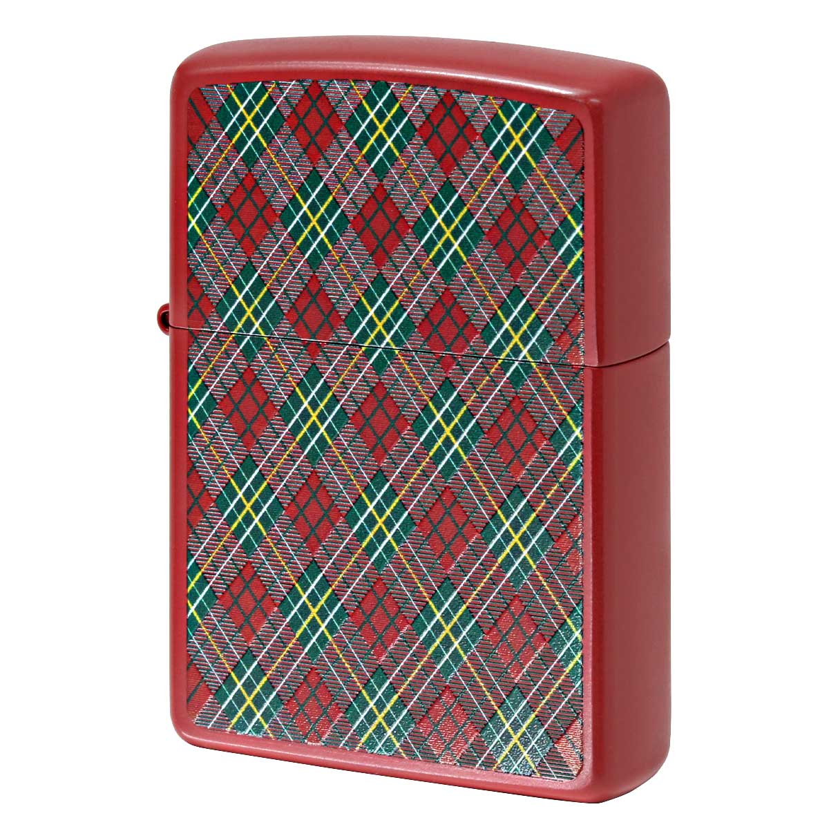 Zippo ジッポー チェック アーガイル柄 レッド CH-MR D メール便可