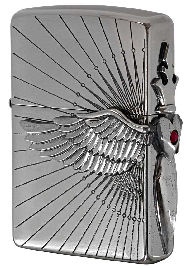 Zippo ジッポー Heart Wing Metal ハートウイングメタル 20HWR-R