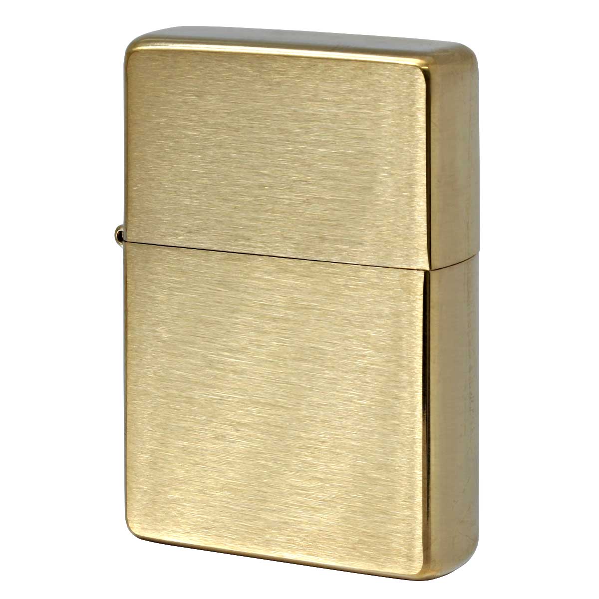 Zippo ジッポー 1937レプリカ フラットトップ 真鍮 ブラス ブラッシュド つや消し 定番 No.240CC メール便可