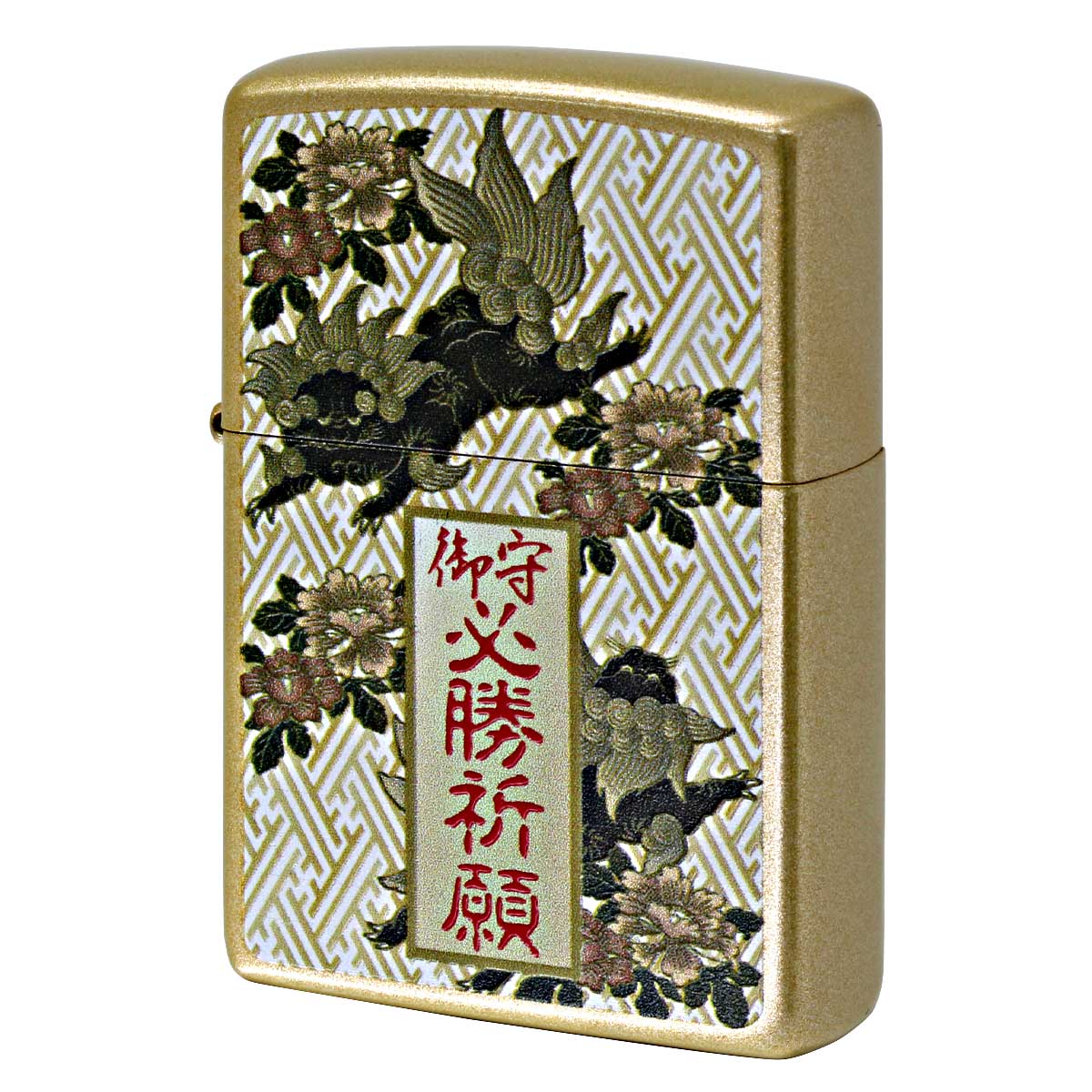 Zippo ジッポー 御守り 必勝祈願 TALISMAN 和柄 OM-MG メール便可