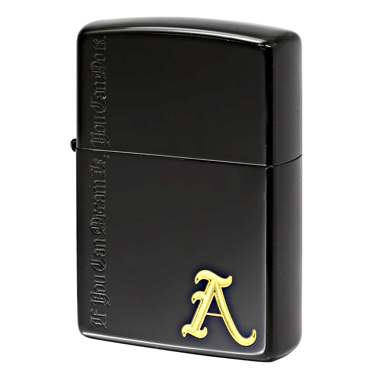 Zippo ジッポー イニシャル A ネームオブラブ ブラック Name of Love NLA-IB メール便可