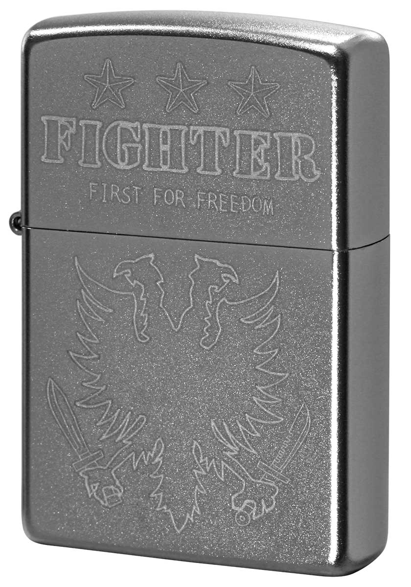 Zippo ジッポー Processing in USA FIGHTER Z205-402742 メール便可