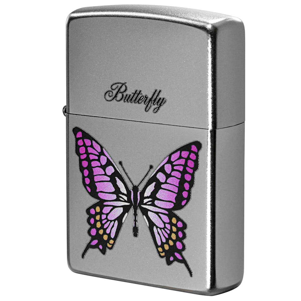 Zippo ジッポー Processing in USA Butterfly ピンク Z205-411672 メール便可