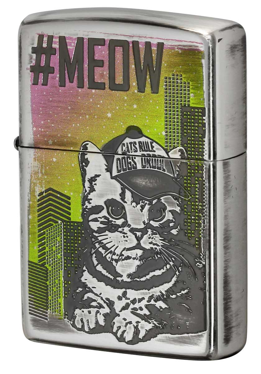 Zippo ジッポー Meow of a cat 猫の鳴き声 CAT-KA メール便可
