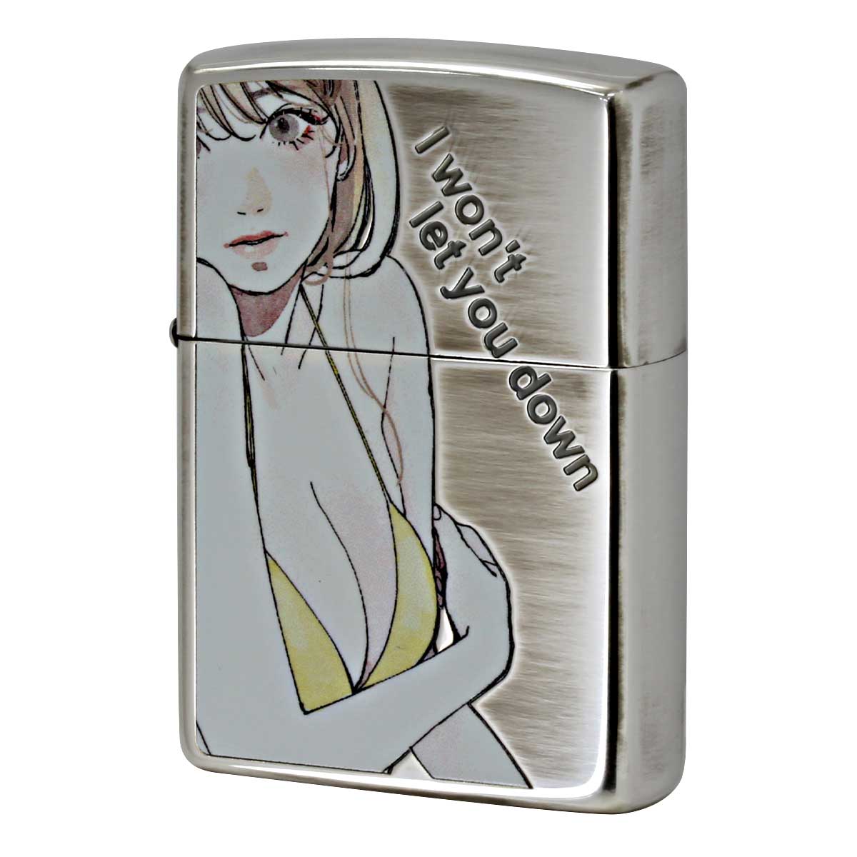 Zippo ジッポー 萌え ガール MOE Girl セクシー イエロー MS-KB メール便可