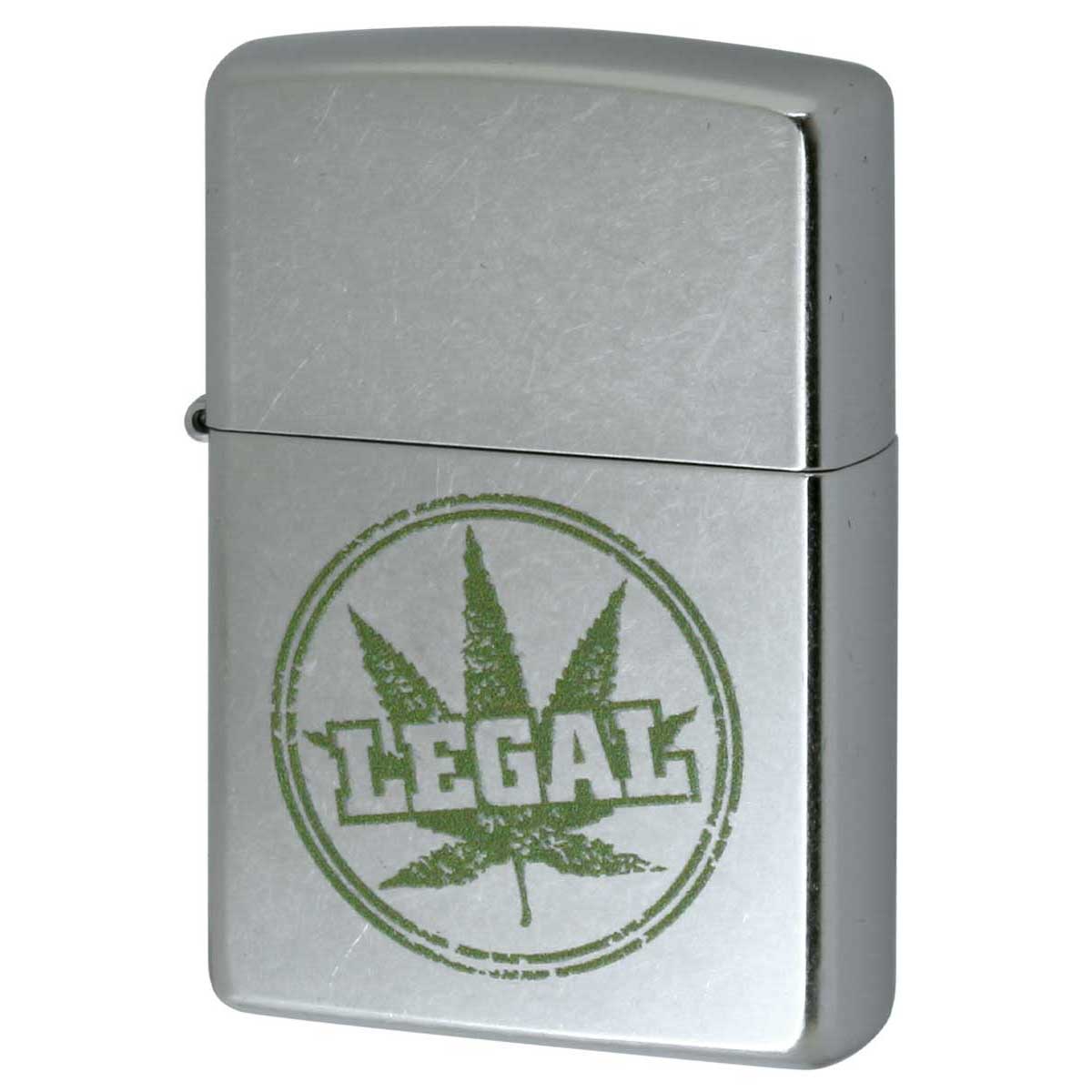 Zippo ジッポー マリファナ Marijuana Leaf Series LEGAL stamp Z207-112478 メール便可