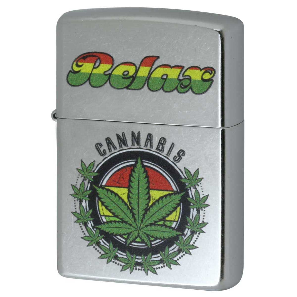 Zippo ジッポー マリファナ Marijuana Leaf Series Relax Leaf Z207-112481 メール便可