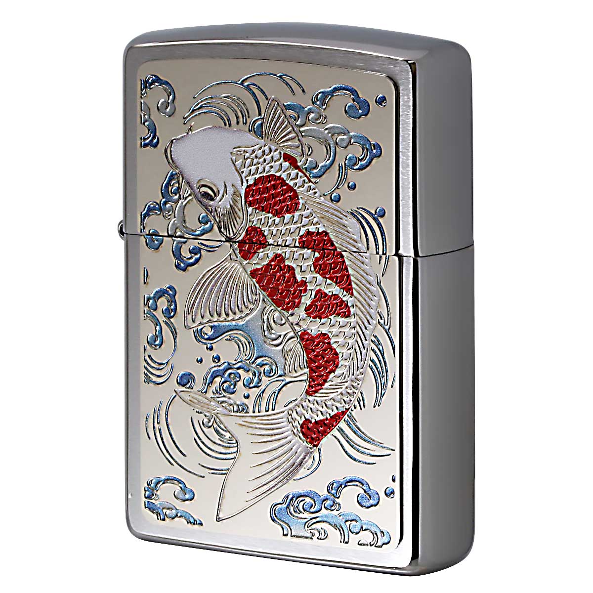 Zippo ジッポー 和柄 昇り鯉 CP-KC メール便可