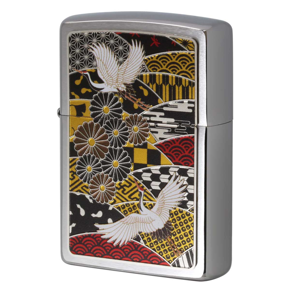 Zippo ジッポー 和柄 夫婦鶴 CP-KD メール便可