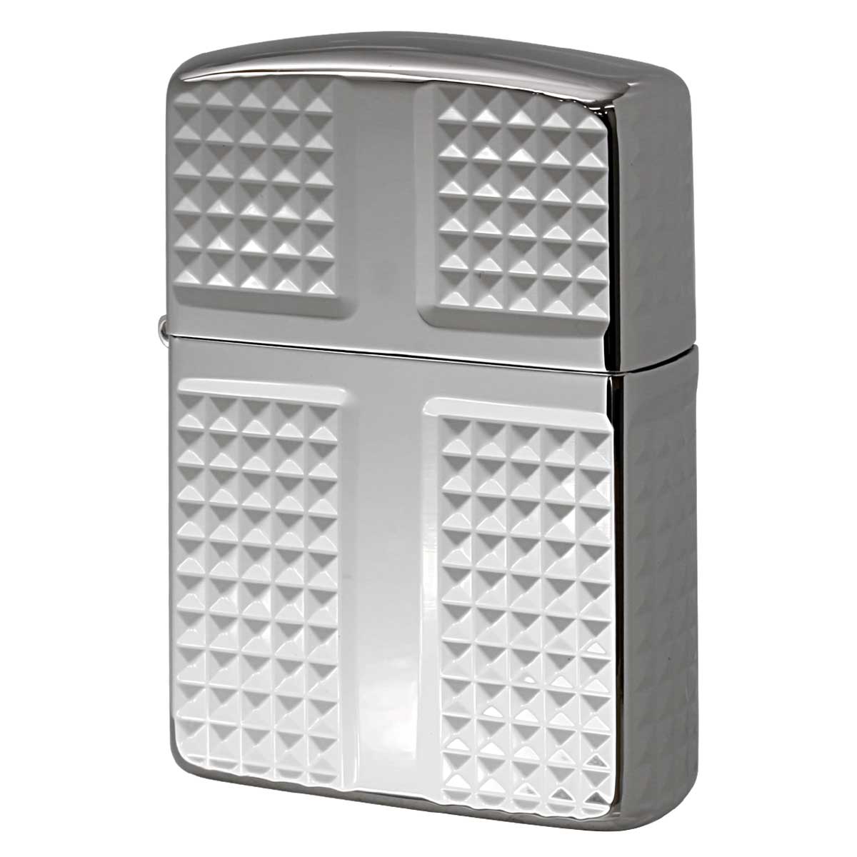 Zippo ジッポー ARMOR ＃162 アーマー ダイヤカット 銀メッキ 162S-4CRDC