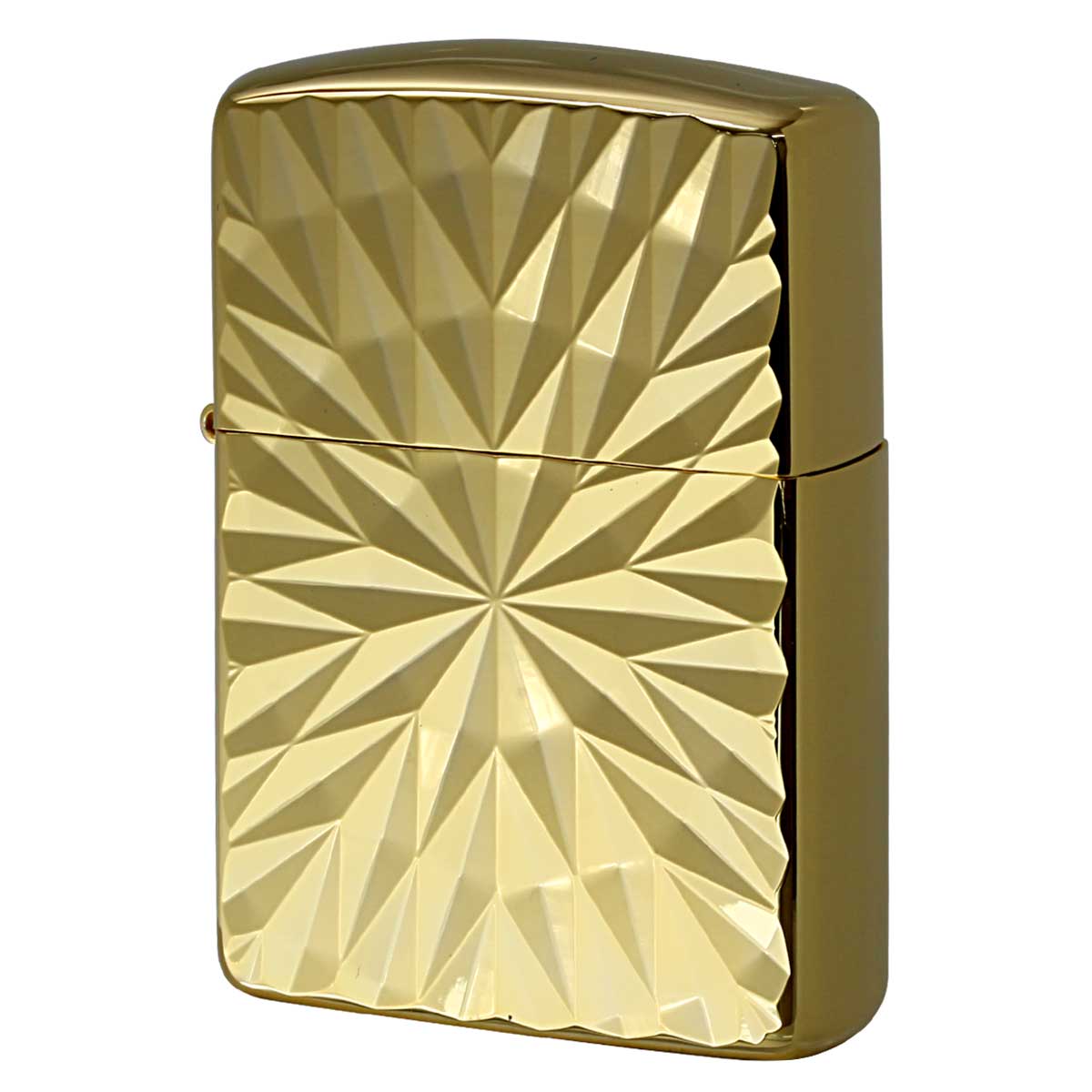 Zippo ジッポー ARMOR ＃162 アーマー ダイヤカット 金メッキ ゴールドチャンバー 162G-2RDC