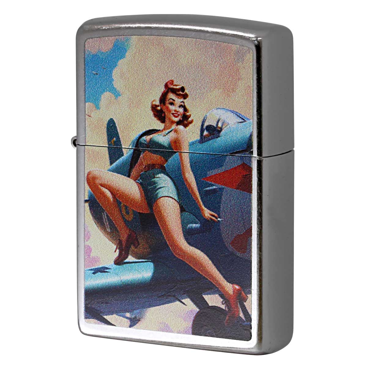 Zippo ジッポー NOSE ART Pin Up Girl Woman ノーズアート ピンナップガール セクシー Z207-125621 メール便可
