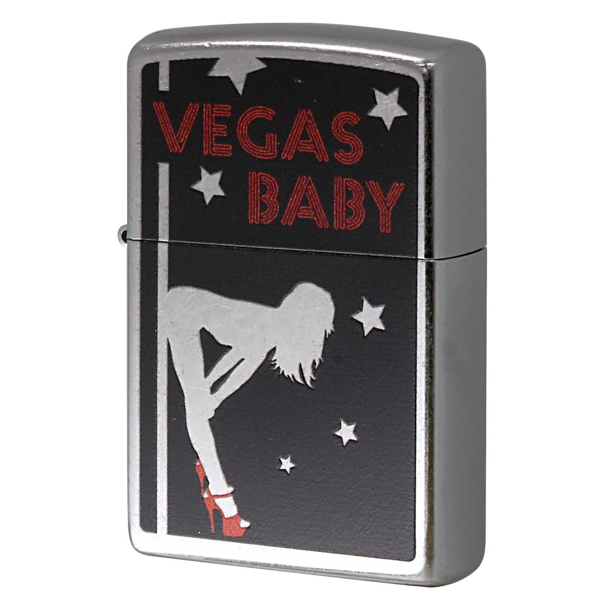 Zippo ジッポー Vegas Baby Pole ラスベガス ポールガール セクシー Z207-125619 メール便可