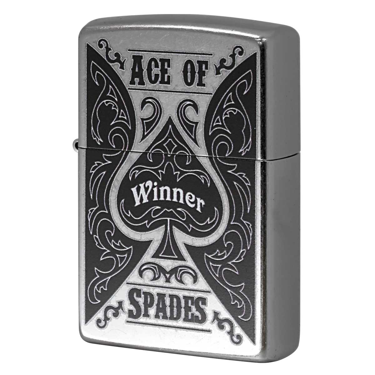 Zippo ジッポー ACE OF SPADES エース スペード トランプ柄 Z207-125615 メール便可
