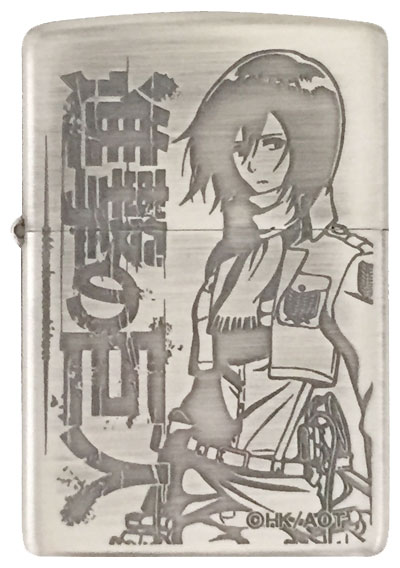 Zippo ジッポー 進撃の巨人 （C）ミカサ