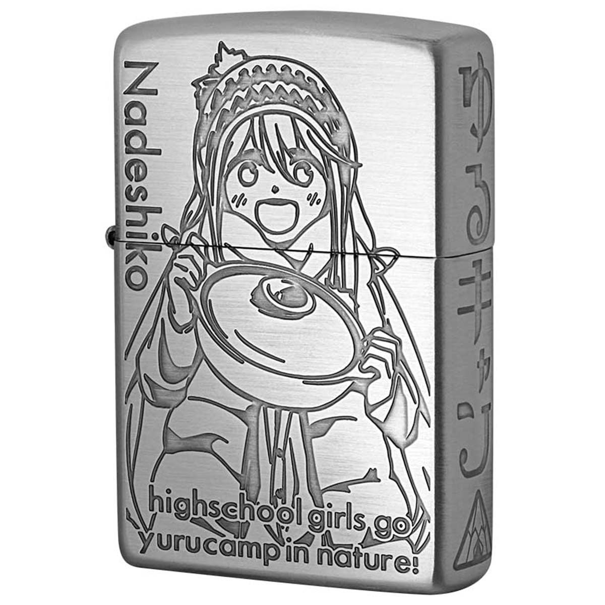 Zippo ジッポー ゆるキャン△ キャラ アニメ 漫画 オフィシャルライセンス品 B なでしこ・リン
