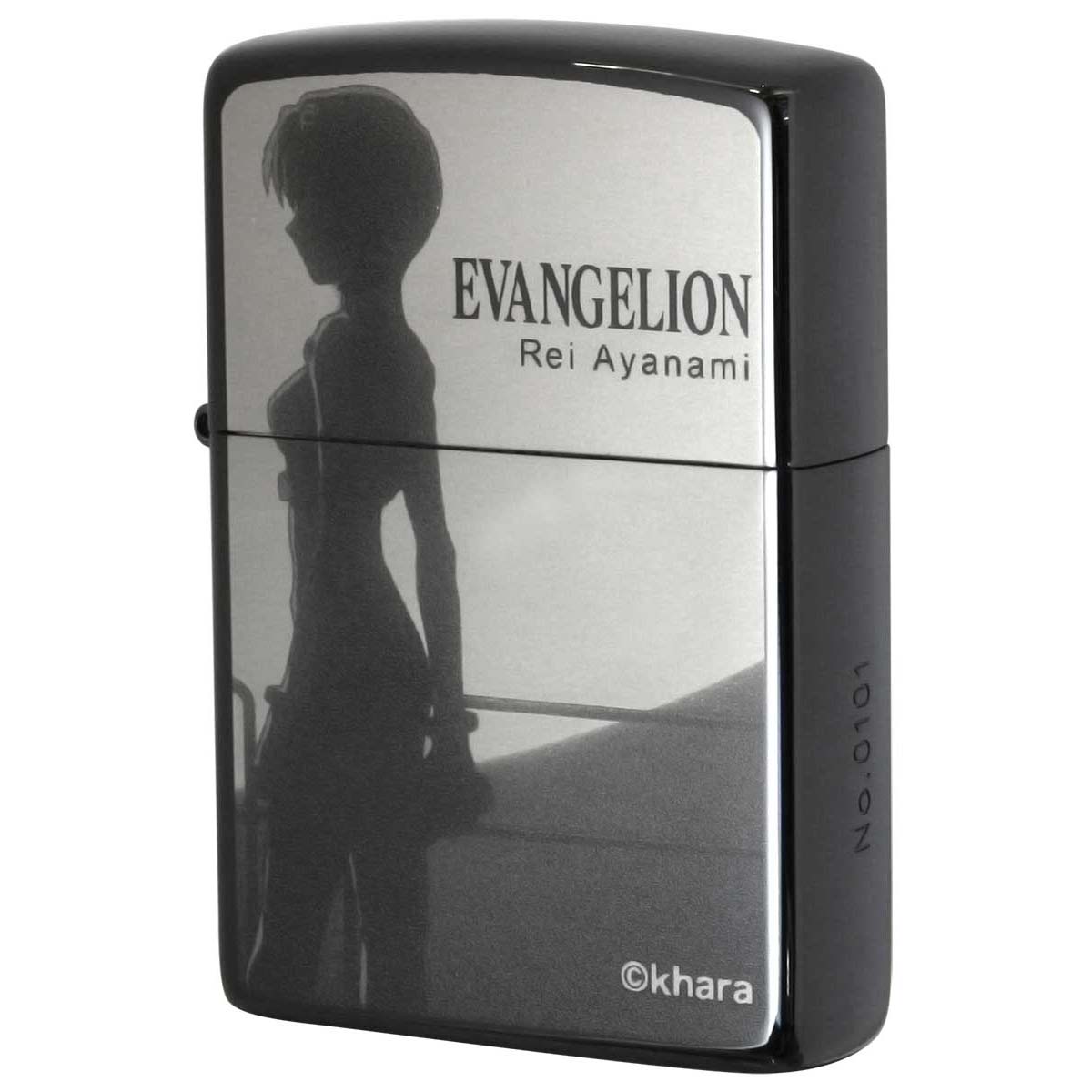 Zippo ジッポー エヴァンゲリオン 新劇場版 キャラ アニメ シリアル番号 オフィシャルライセンス品 Rei with Moon