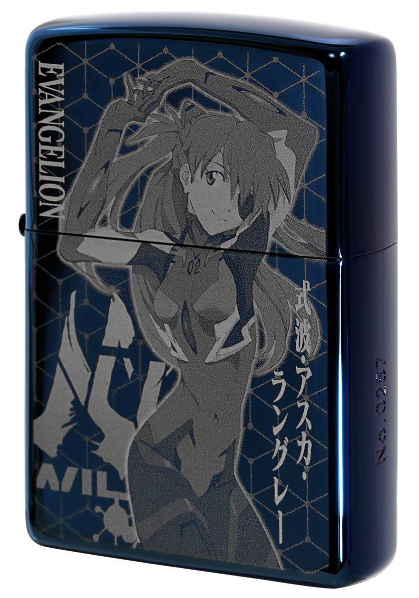 Zippo ジッポー エヴァンゲリオン 2020 ブルーチタンコート アスカ