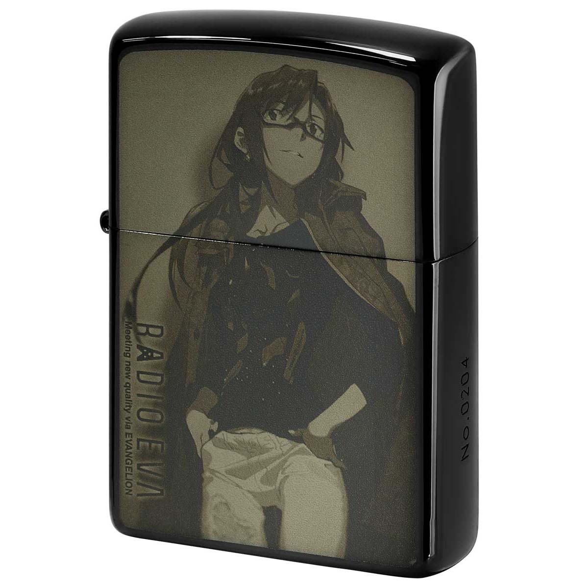 Zippo ジッポー エヴァンゲリオン 10周年記念 ラジオエヴァ キャラ アニメ RADIO EVA EVANGELION 10th Anniversary シリアル番号 オフィシャルライセンス品 マリ