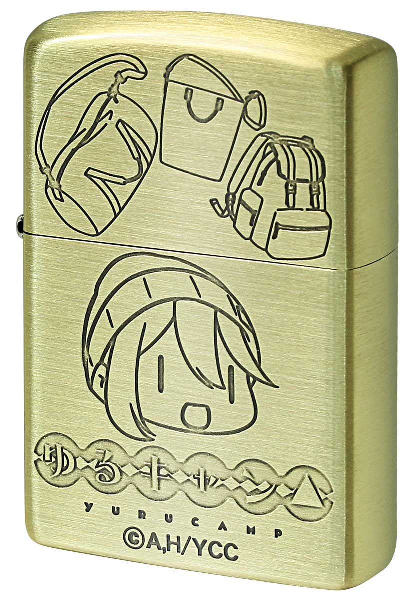 Zippo ジッポー ゆるキャン△ キャラ アニメ 漫画 オフィシャルライセンス品 各務原なでしこ
