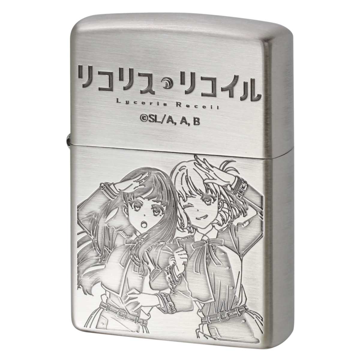 Zippo ジッポー リコリス・リコイル Ver.3 錦木千束 井ノ上たきな アニメ 漫画 リコリコ シルバー