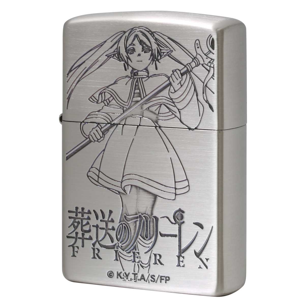 Zippo ジッポー TVアニメ 葬送のフリーレン 小学館 オフィシャルライセンス品 シルバー