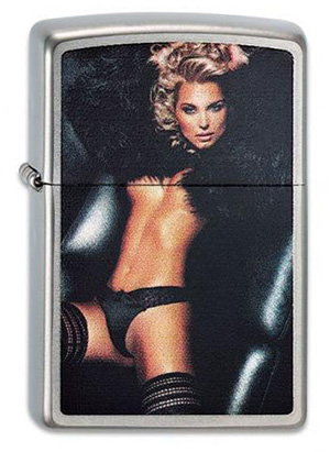 ヨーロッパ直輸入Zippo ジッポー Woman in Fur 2003564 メール便可