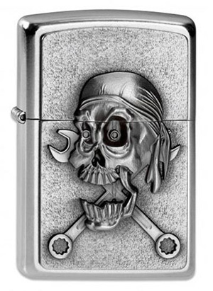 ヨーロッパ直輸入Zippo ジッポー Mechanic Skull 2003975