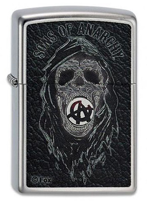 ヨーロッパ直輸入Zippo ジッポー Sons of Anarchy 2003530 メール便可