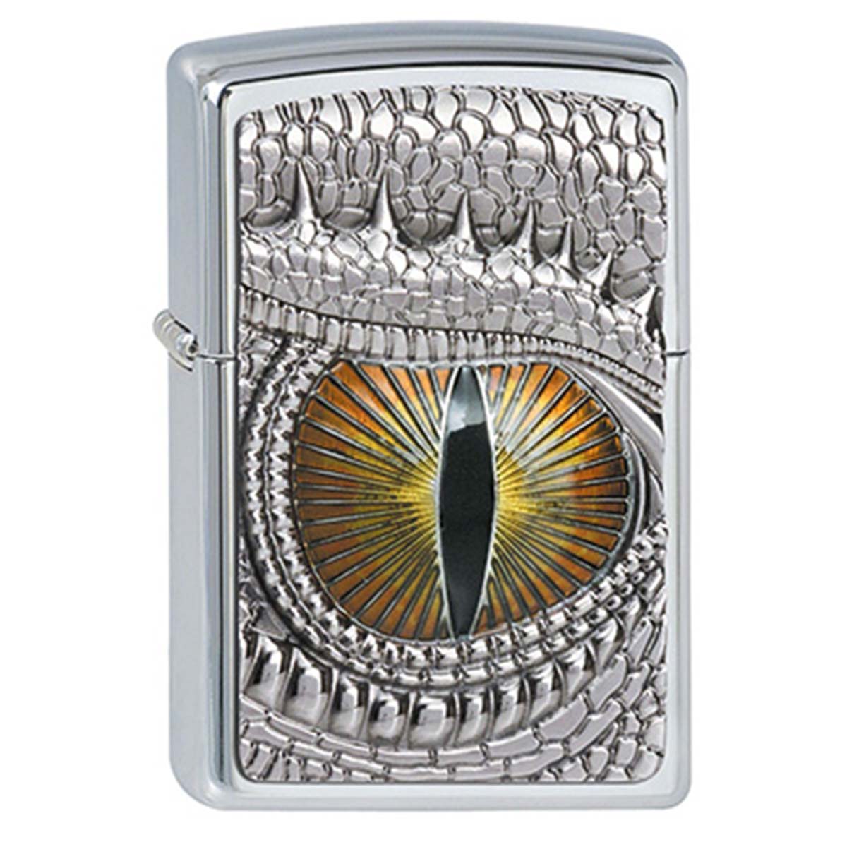 ヨーロッパ直輸入Zippo ジッポー ドラゴン アイ 龍 目 Dragon's Eye エンブレム貼り 2002539