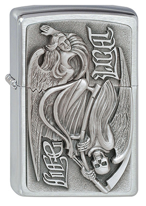 ヨーロッパ直輸入Zippo ジッポー Life Death 1300125