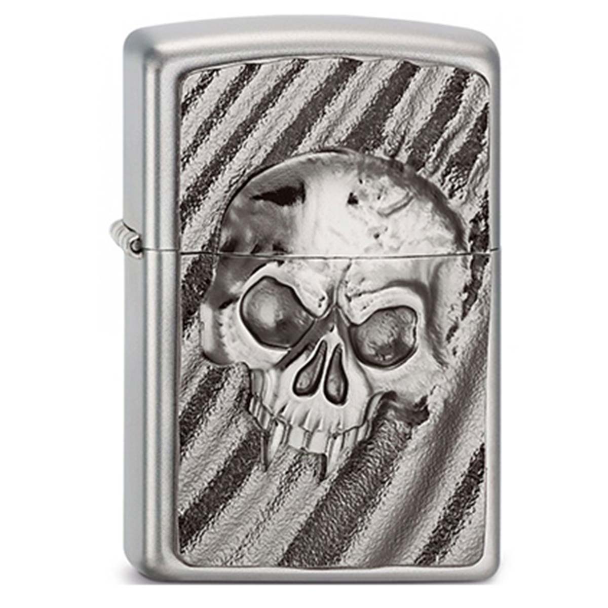 ヨーロッパ直輸入Zippo ジッポー スカル ドクロ 骸骨 砂漠の中のスカル Deserts Skull エンブレム貼り 2003550