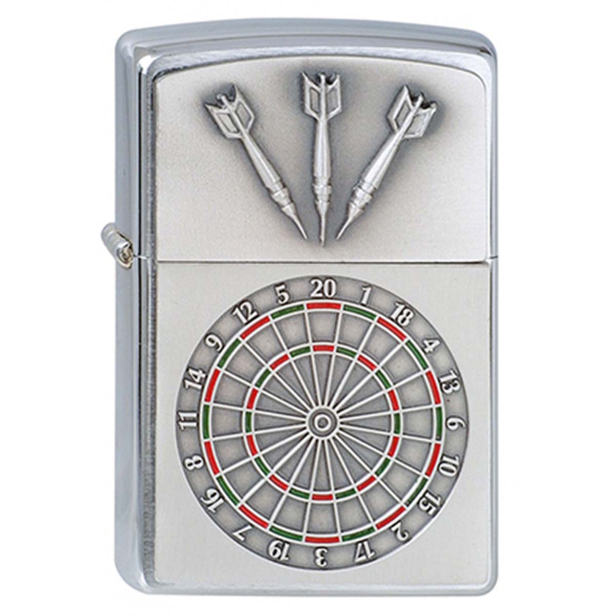 ヨーロッパ直輸入Zippo ジッポー ダーツ ダーツボード Dartboard エンブレム貼り 1300091 メール便可