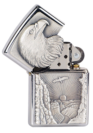 ヨーロッパ直輸入Zippo ジッポー Eagle Grand Canyon 1300051