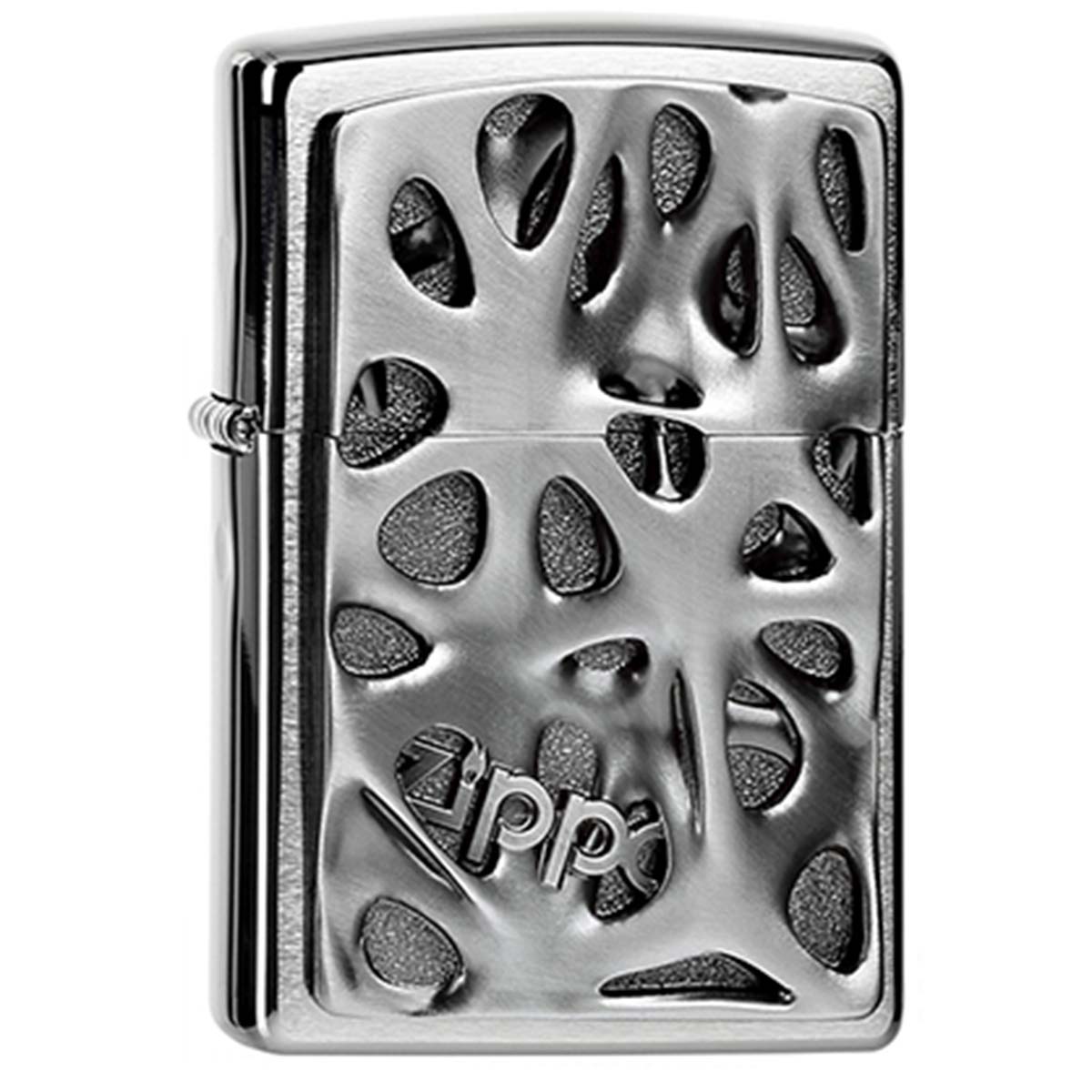 ヨーロッパ直輸入Zippo ジッポー ボロノイ パターン Voronoi エンブレム貼り 2004313