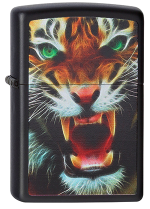ヨーロッパ直輸入Zippo ジッポー Tiger 2004206 メール便可